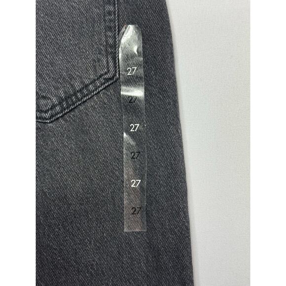 NWOT Pacific Sunwear PacSun Women's Nora Wide Leg Black Denim Jeans - Size 27x26 - Picture 3 of 7